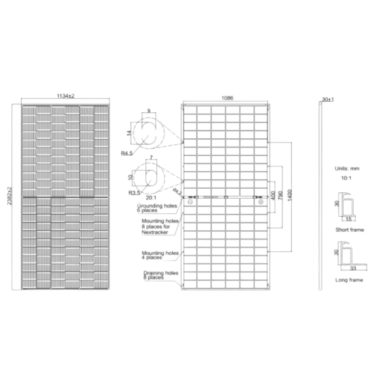 Сонячна панель Ja Solar JAM66D45-615/LB Bifacial — изображение 4
