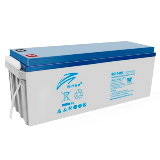 Акумуляторна батарея Ritar AGM DC12 200Ah/20HR
