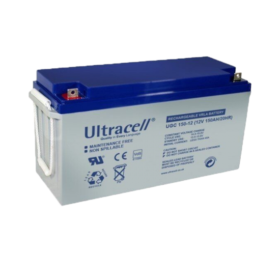 Акумуляторна батарея  Ultracell UCG150-12 GEL 12V 150 Ah